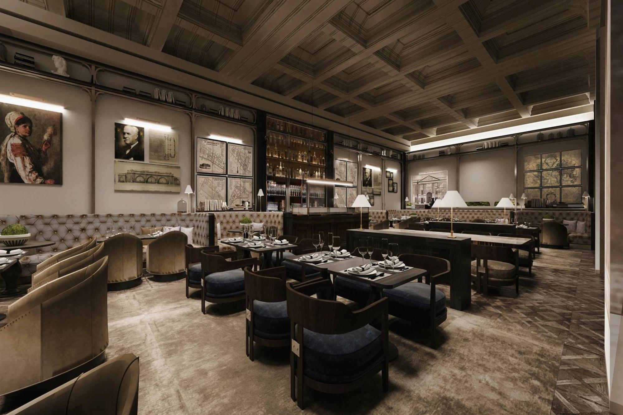 The Marmorosch Bucharest, Autograph Collection Hotel Eksteriør billede The interior of the restaurant