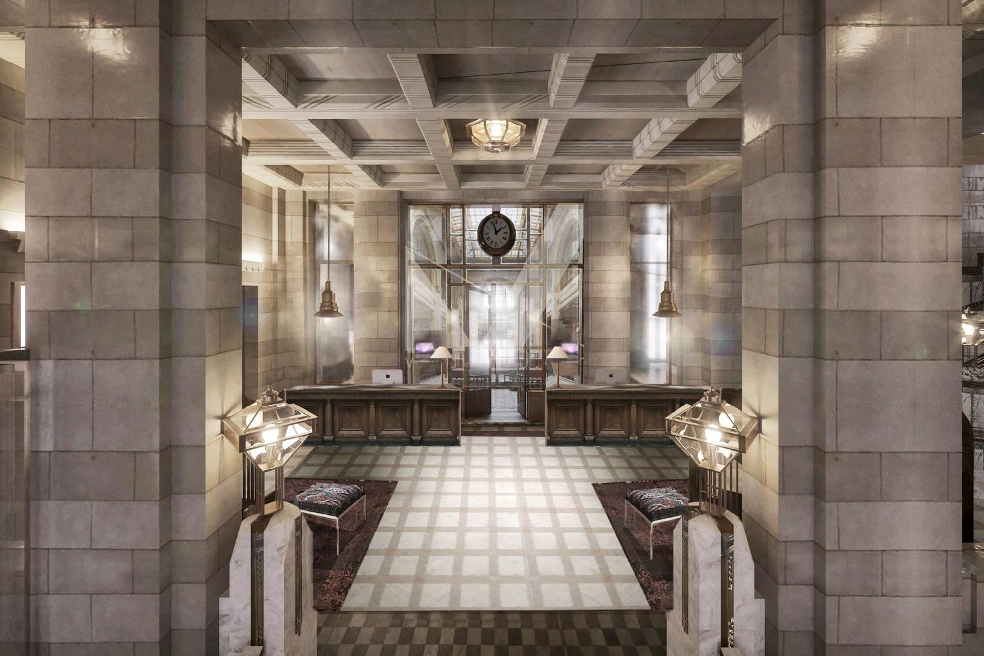 The Marmorosch Bucharest, Autograph Collection Hotel Eksteriør billede The interior of the station