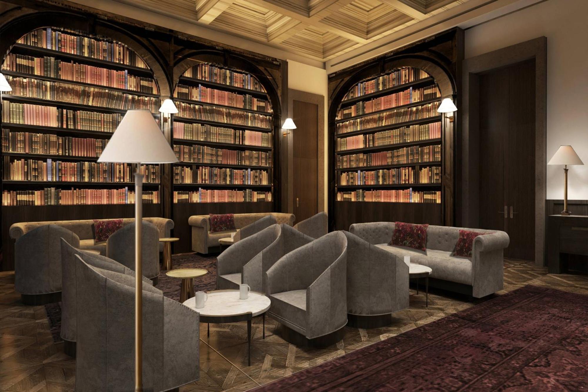 The Marmorosch Bucharest, Autograph Collection Hotel Eksteriør billede Library