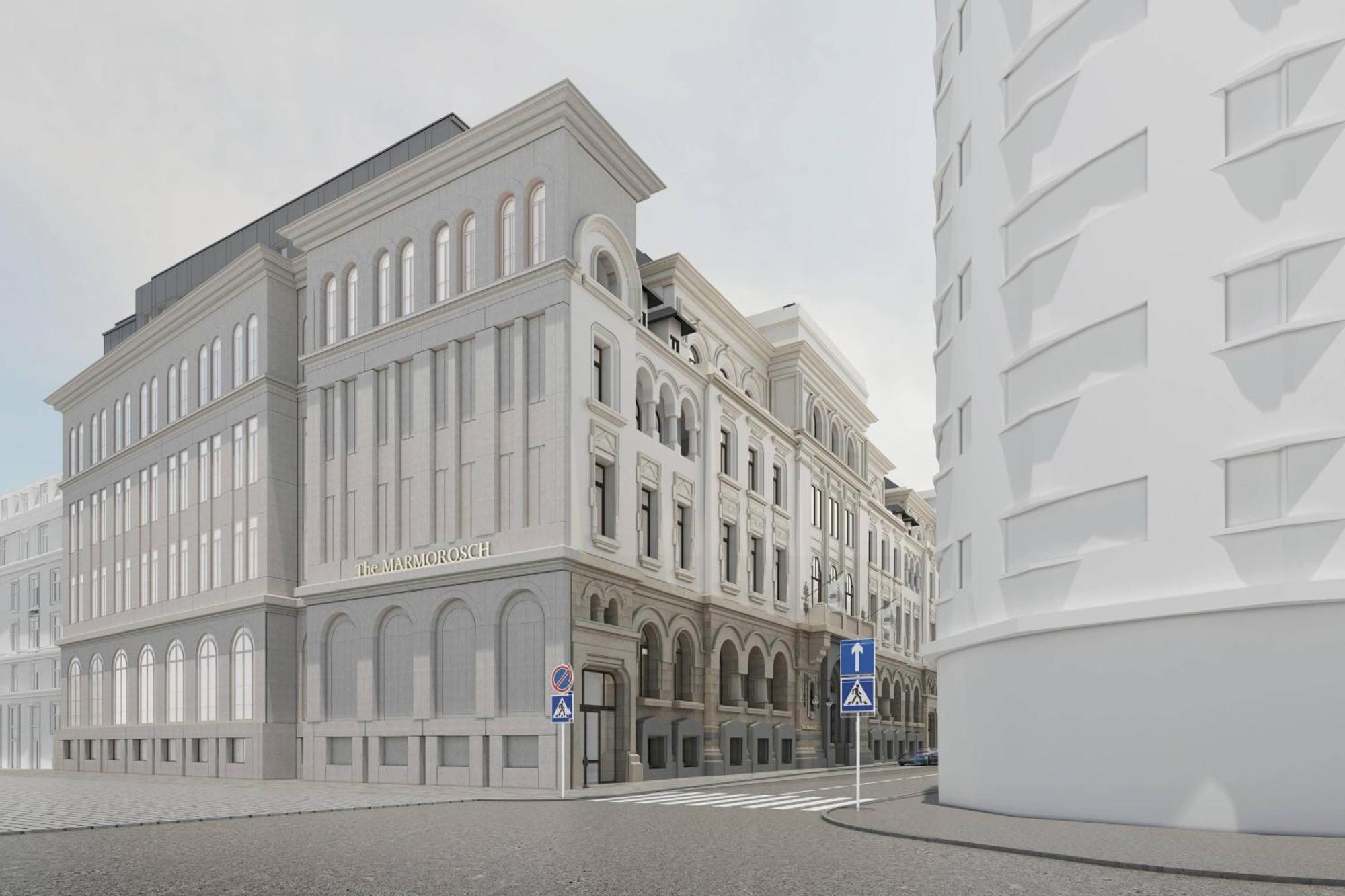 The Marmorosch Bucharest, Autograph Collection Hotel Eksteriør billede The proposed hotel
