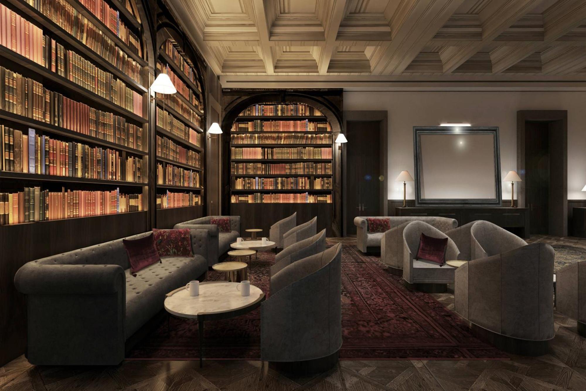 The Marmorosch Bucharest, Autograph Collection Hotel Eksteriør billede Library
