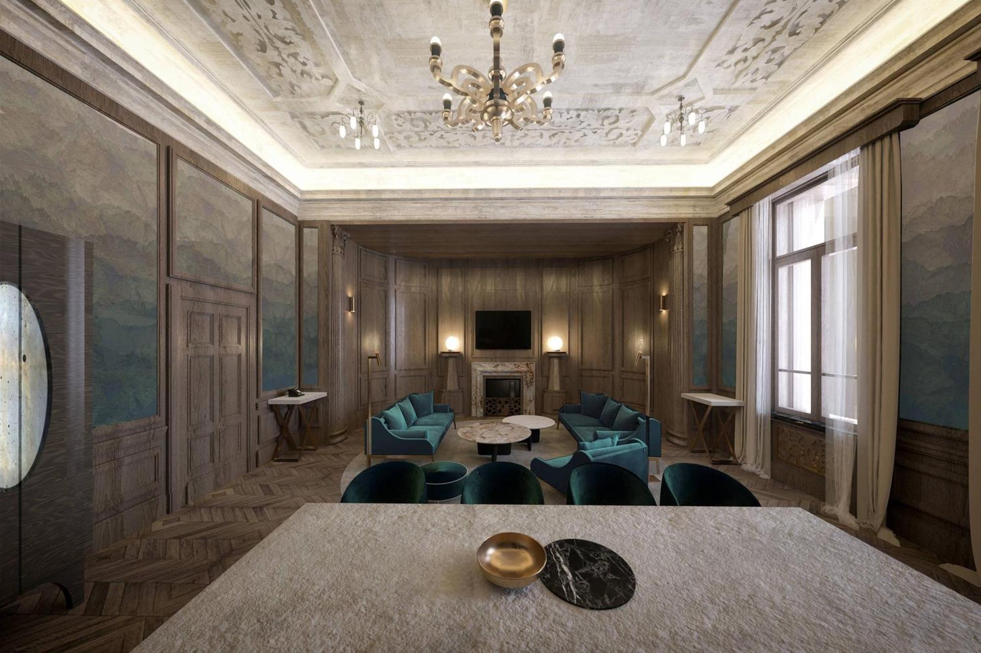The Marmorosch Bucharest, Autograph Collection Hotel Eksteriør billede The interior of the hotel