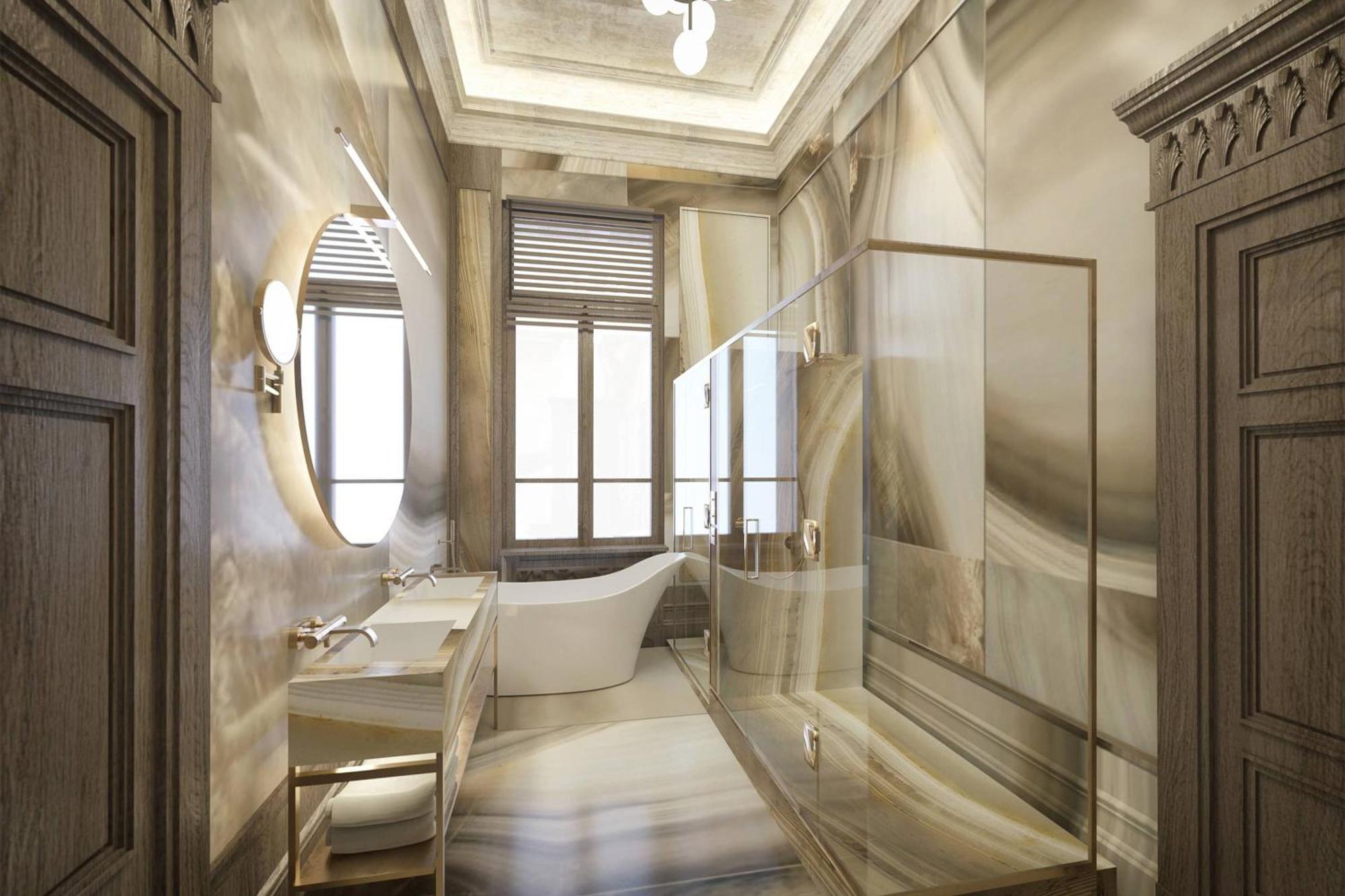 The Marmorosch Bucharest, Autograph Collection Hotel Eksteriør billede Bathroom