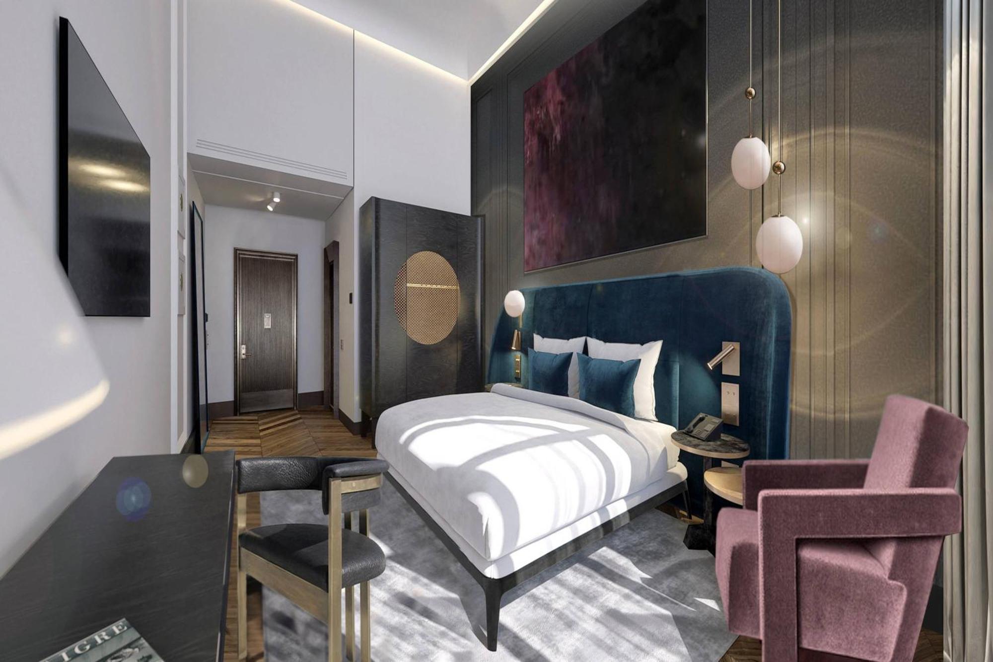 The Marmorosch Bucharest, Autograph Collection Hotel Eksteriør billede A room at the hotel