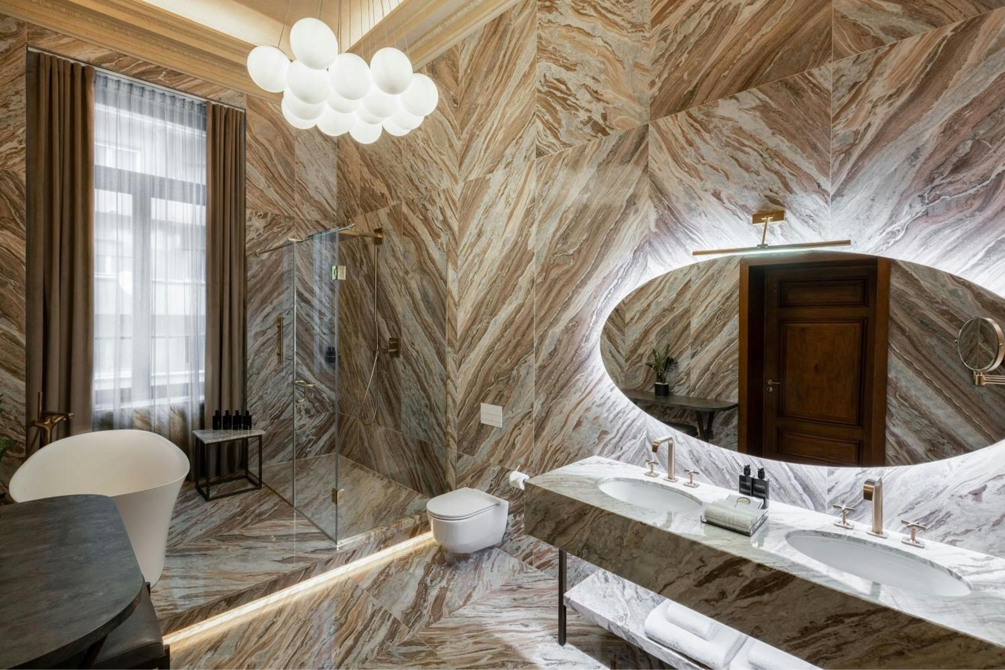 The Marmorosch Bucharest, Autograph Collection Hotel Eksteriør billede Bathroom